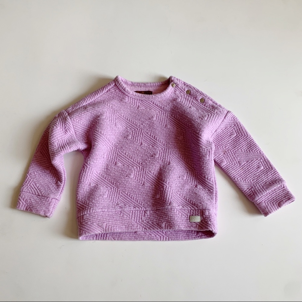 7 For All Mankind Kids Sweater Size 2T Purple
